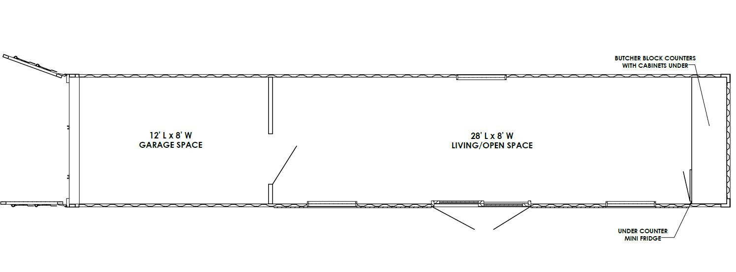 40ft Interior